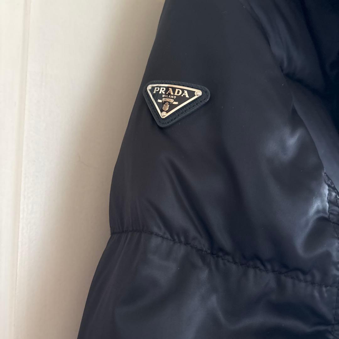 PRADA フード付きダウンジャケット