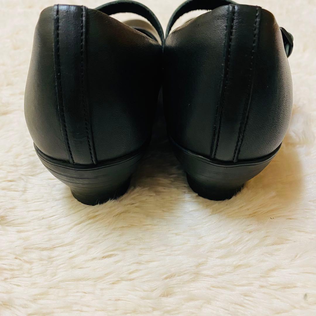 未使用級！chausser トラベルシューズ バイ ショセ　本革　パンプス