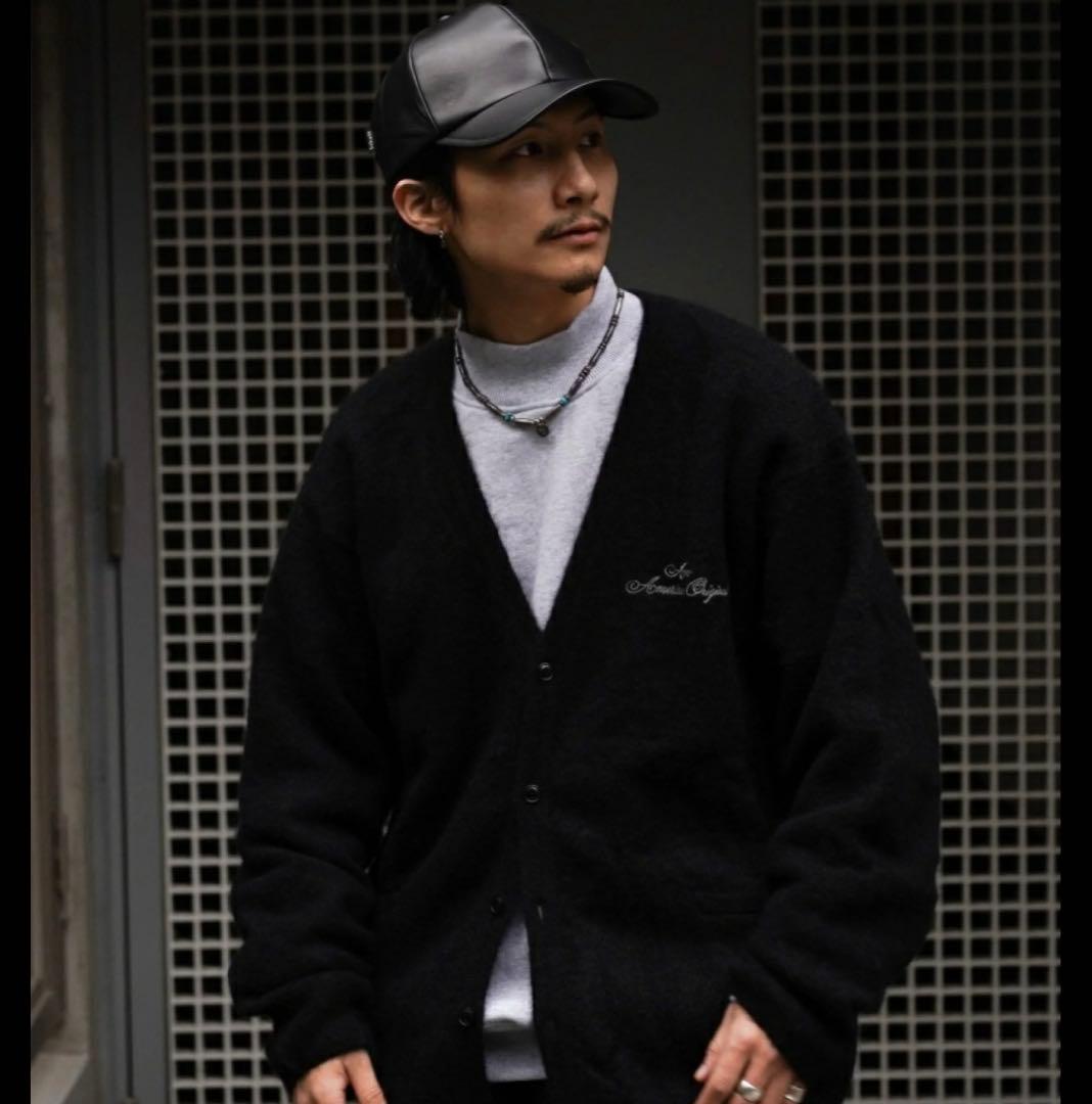 希少美品　Schott PERFECTO MOHAIR CARDIGAN モヘア