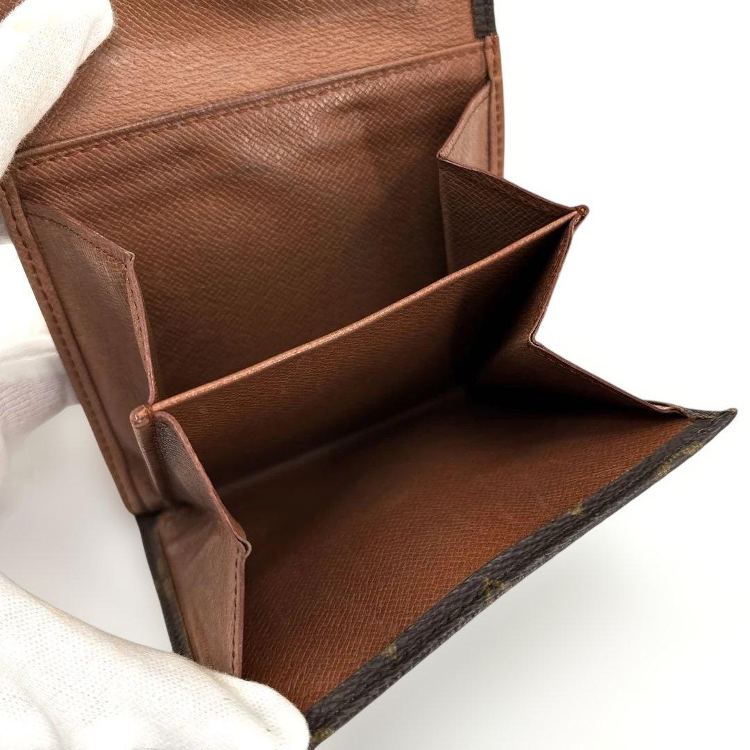 人気　ヴィトン モノグラム ポルトモネビエカルトクレディ Wホック 2つ折り財布