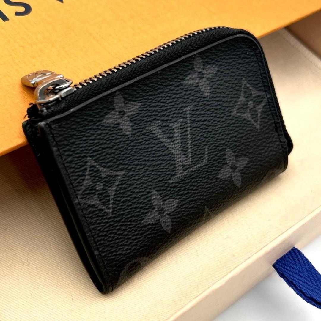 【美品】ルイヴィトン モノグラム エクリプス ポルトモネ ジュール ケース