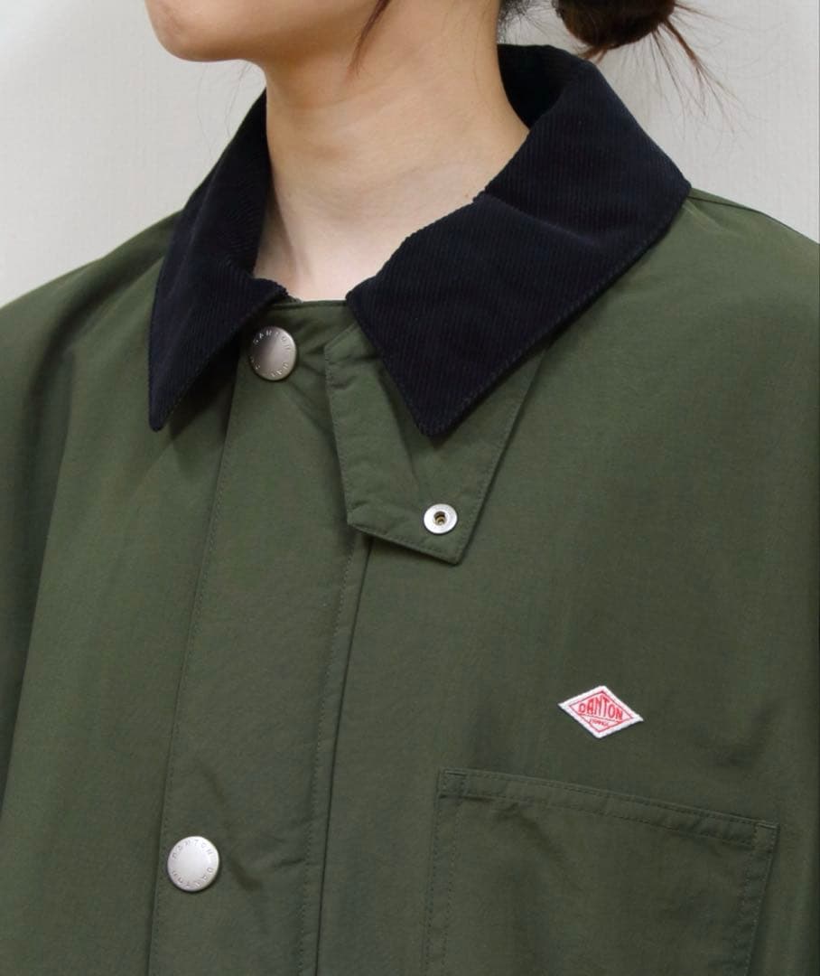 DANTON ダントン　ナイロンタフタ カバーオールジャケット