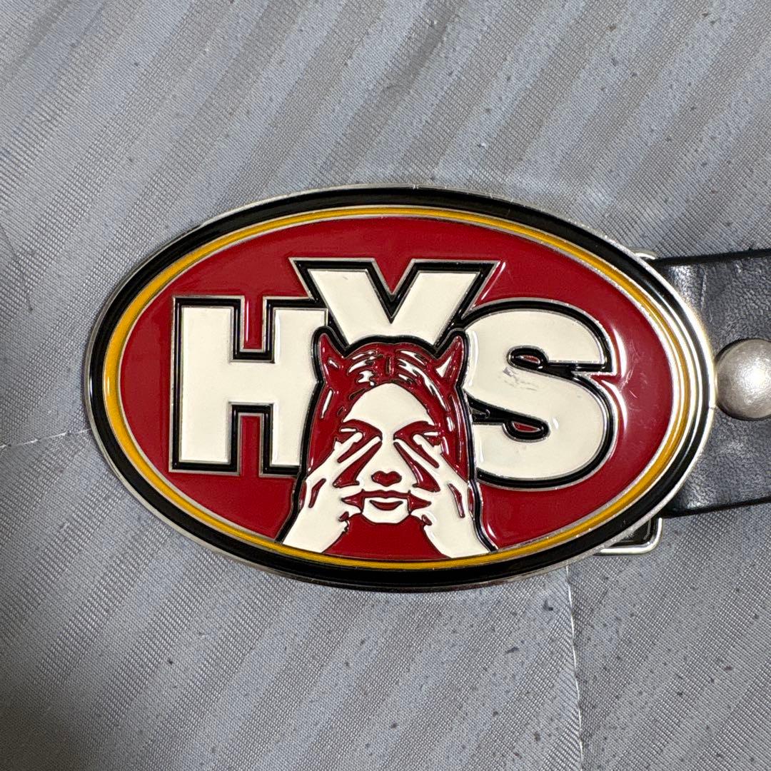 HYSロゴ付き黒ベルト Sサイズ
