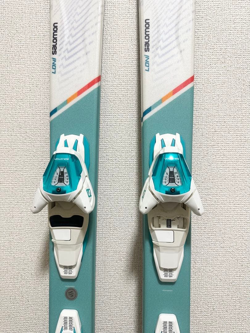 SALOMON サロモン LONI 151cmレディース スキー　ケース付き