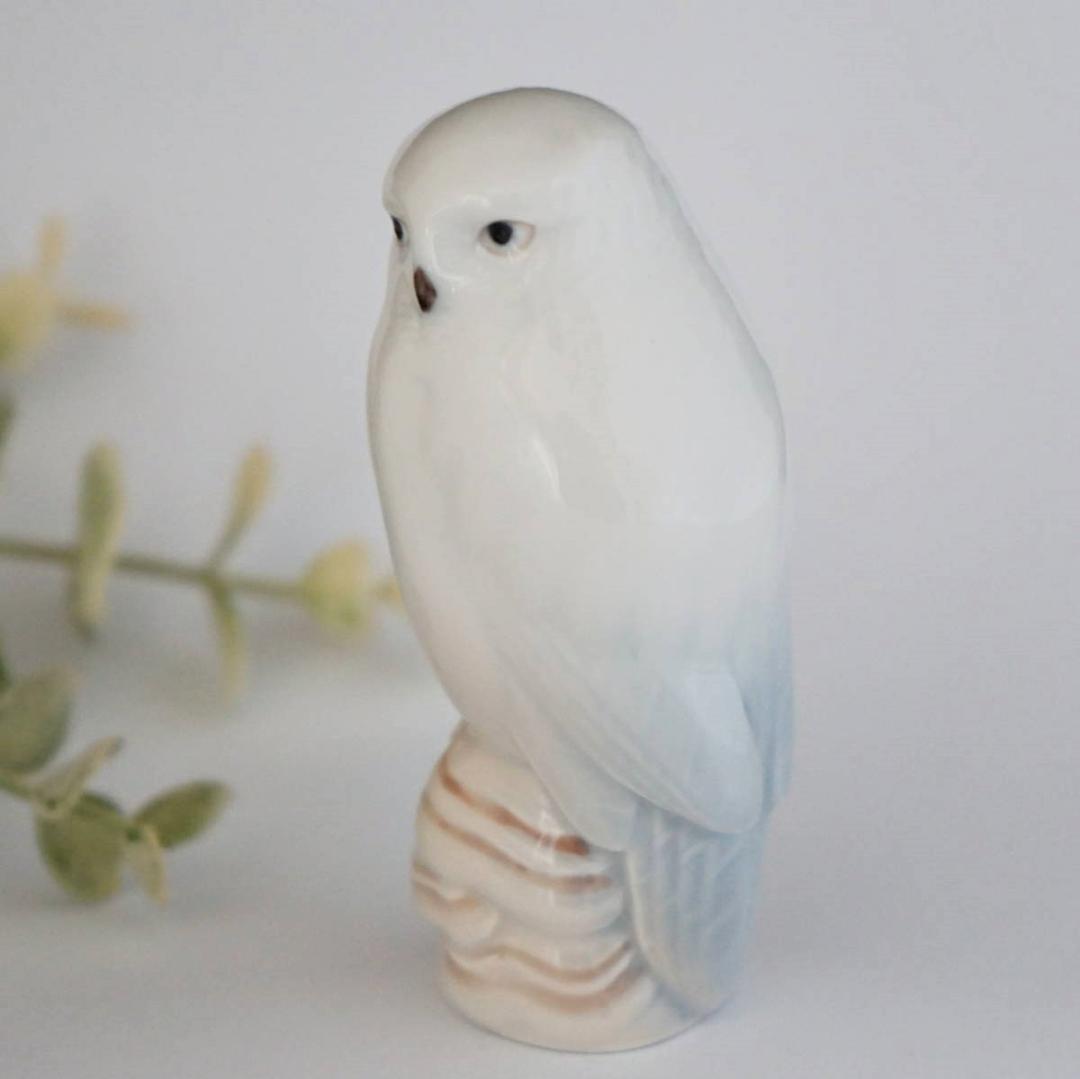 ロイヤルコペンハーゲン 梟 ふくろう 鳥 フィギュリン デンマーク製