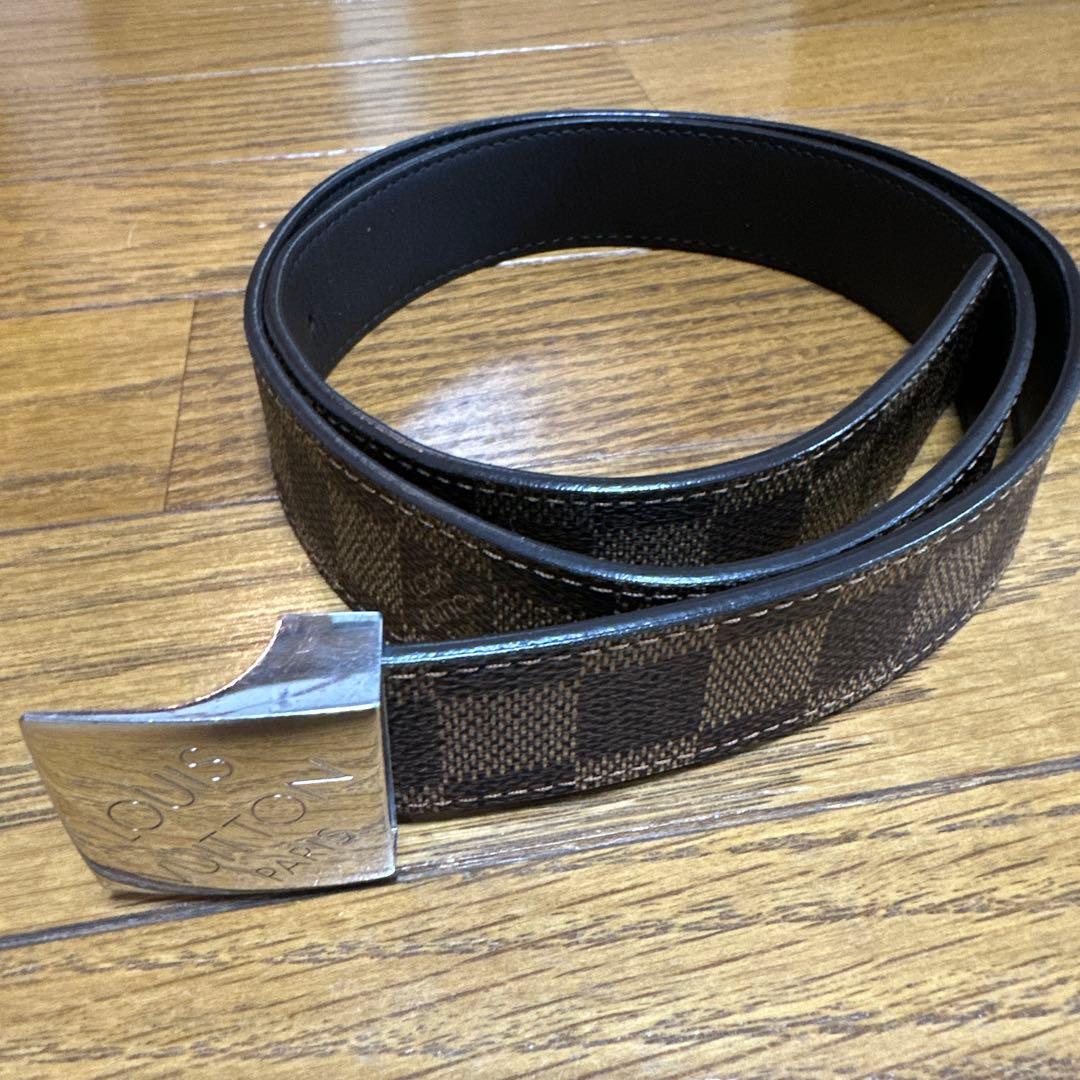 Louis Vuitton ダミエパターン ベルト