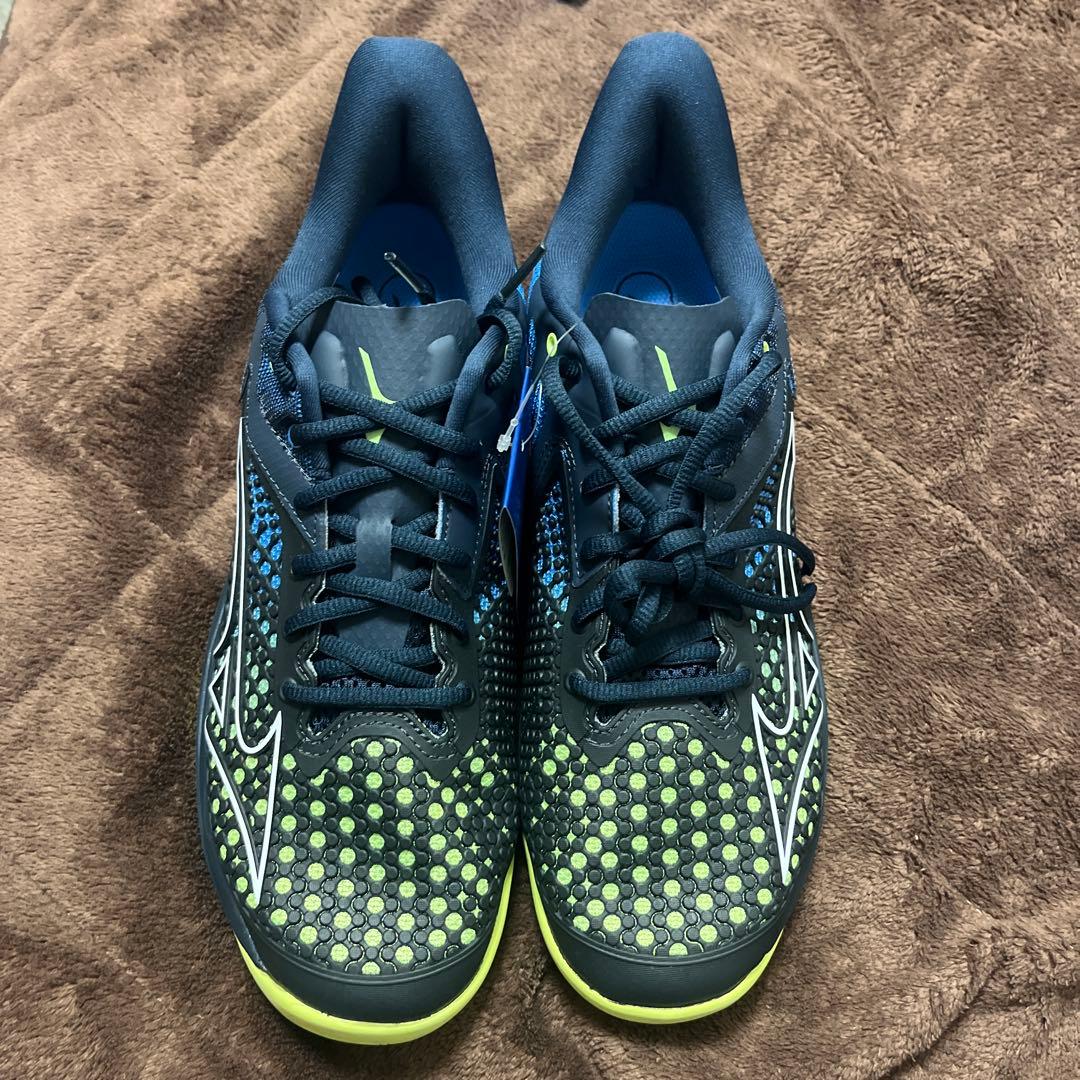 Mizuno Wave Exceed テニスシューズ 黒/緑　26.5cm