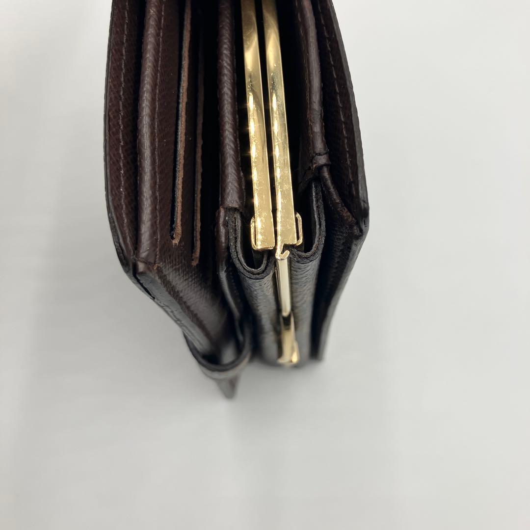 美品✨新型★ルイヴィトン ヴィエノワ ダミエ 二つ折り　ブラウン
