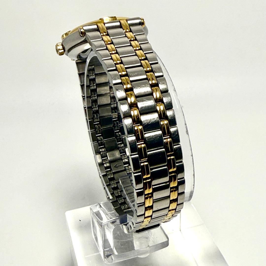 【稼働】GUCCI 9000 L デイト レディース 新品電池 自社ベルト