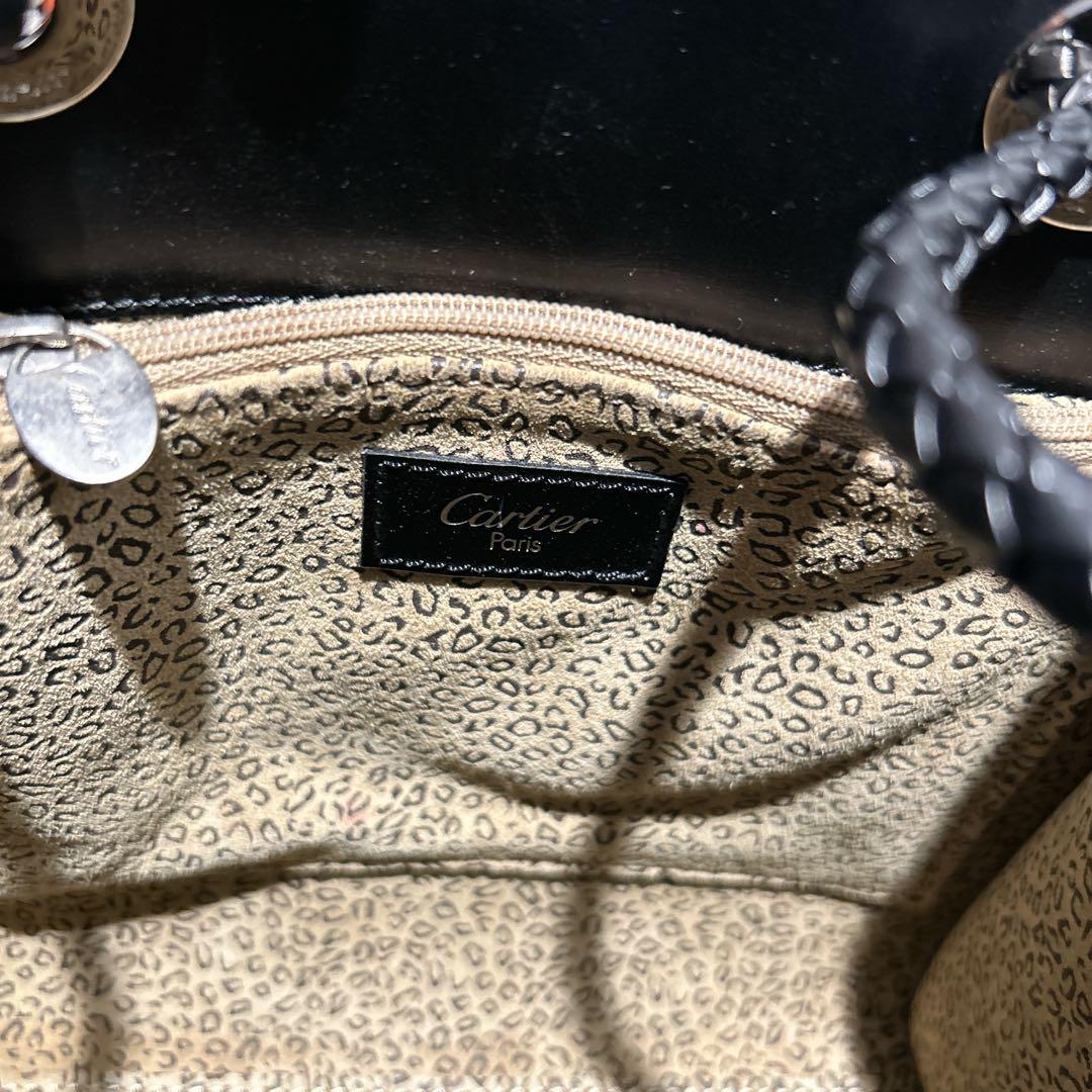 Cartier カルティエ パンテール トートバッグ　ブラック