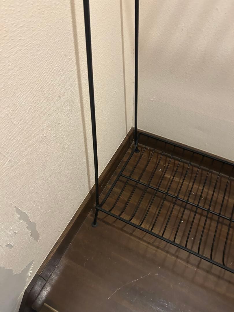 unico stella ウニコ ステラ ワイドハンガー 黒 アイアン製 ラック