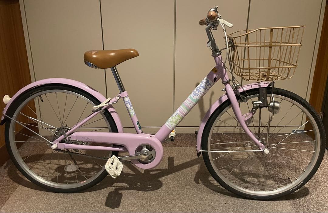 値下げ　引取限定◆ブリジストン子供用自転車　エコパルモカ　22