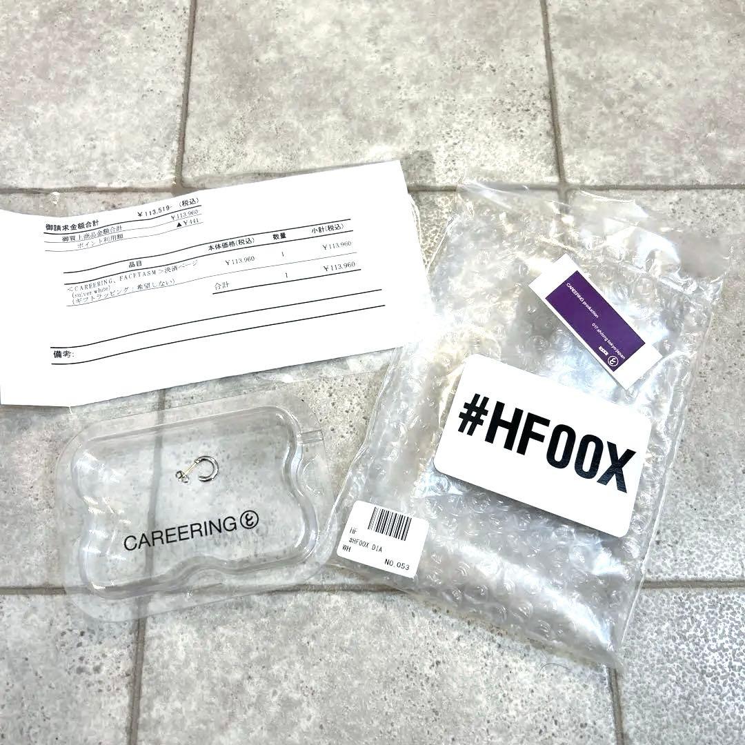 限定価格 CAREERING HF00X SV DIA ピアス 片耳用