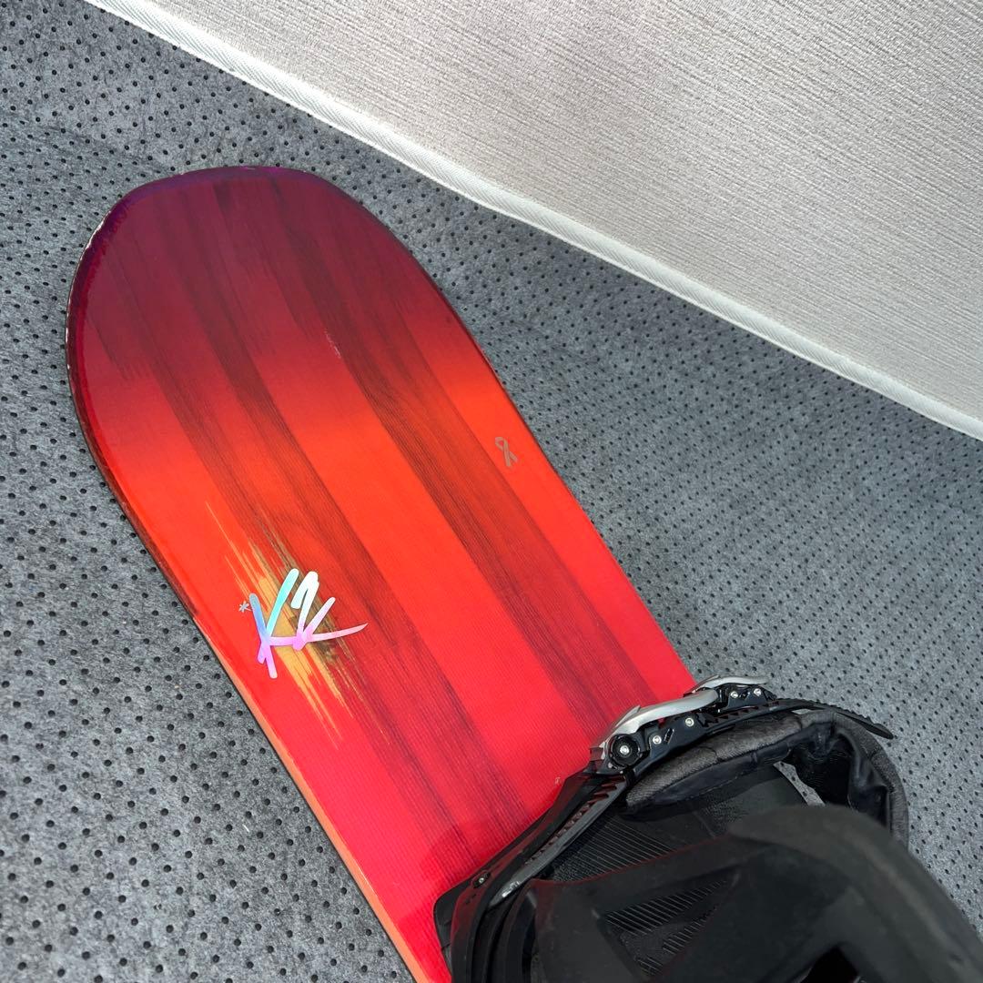 7-８回使用 142cm K2 BRIGHT LITE×BURTON サイズM