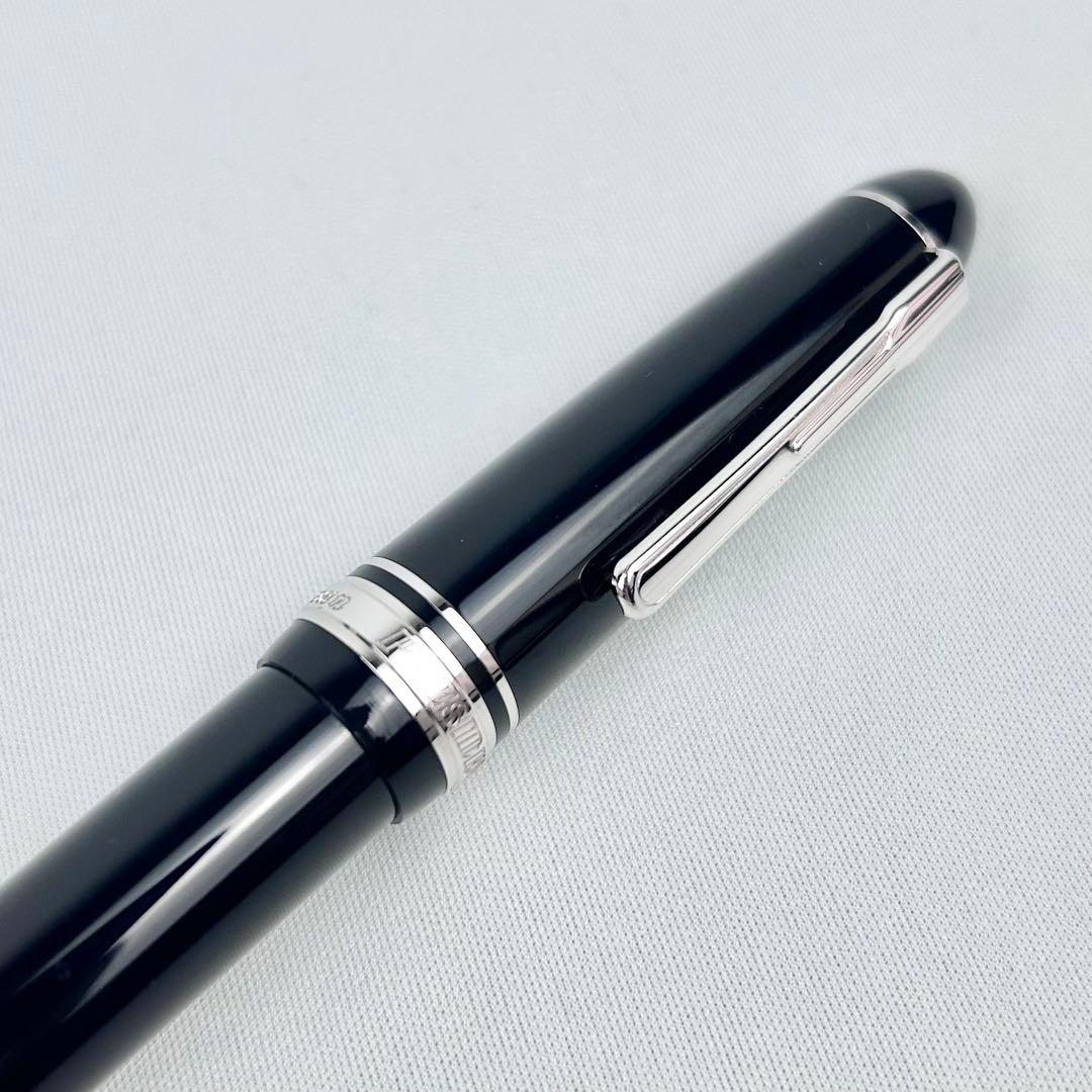 【未使用】プラチナ万年筆 PLATINUM プレジデント k18 ブラック M