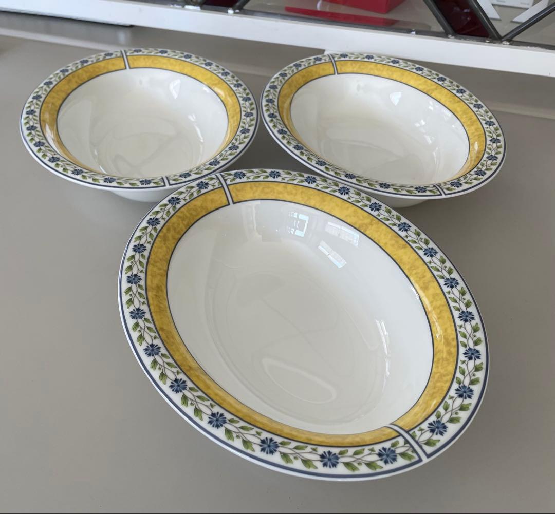 ウェッジウッド　ミストラル　カレー皿　深皿　3枚セット