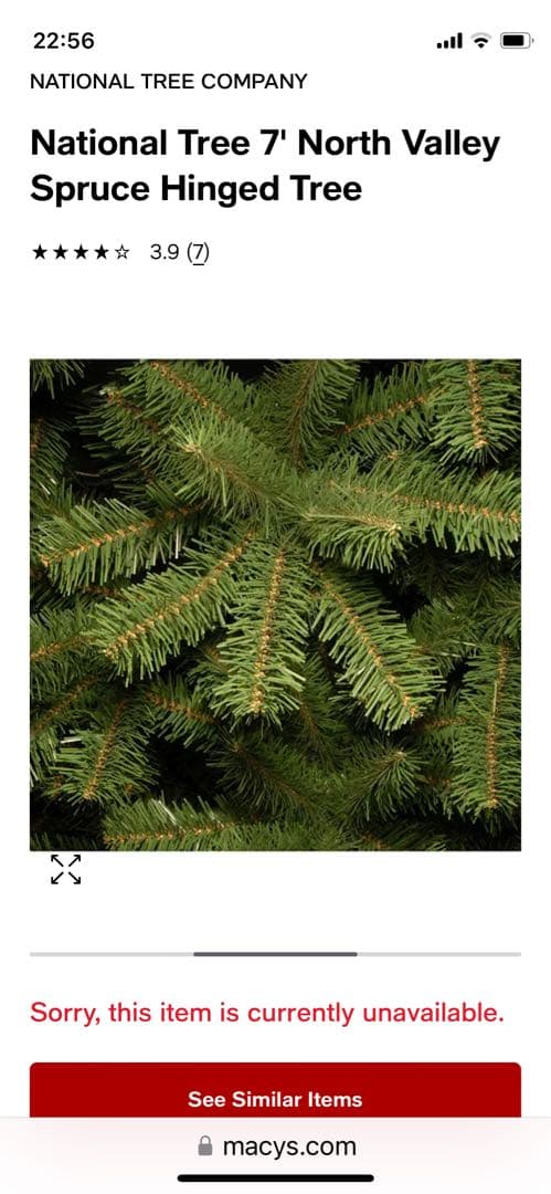 新品未使用 National Tree Company クリスマスツリー 7ft