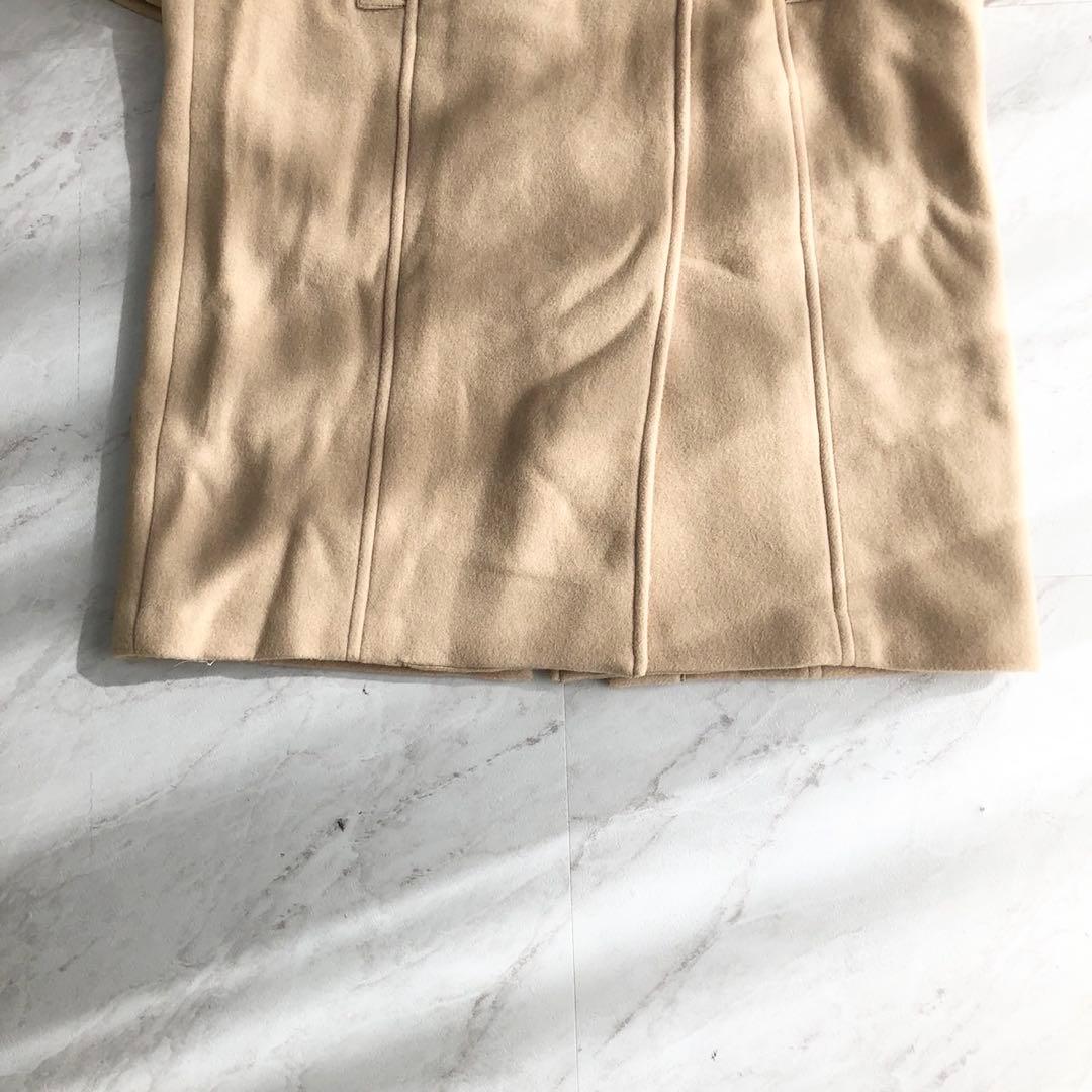 美品❤️スローブイエナ　パイルメルトンスタンドコクーンコート　ベージュ　M