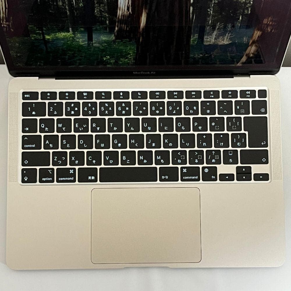 【美品/BT98%】MacBook Air M1 8GB 512GB シルバー