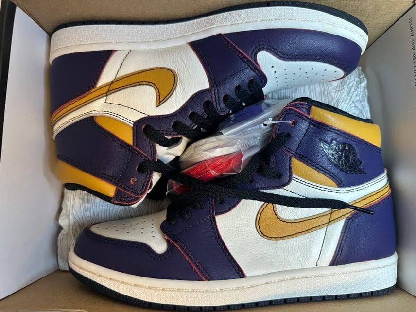 靴 NIKE SB Jordan1 LA to Chicago 28cm