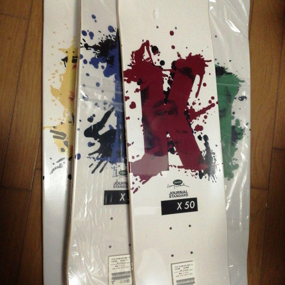 未使用　KIDS　Larry Clark　ラリー・クラーク　スケートデッキ　4枚