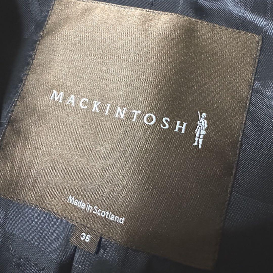 マッキントッシュ MACKINTOSH ウールコート ショート丈　【美品】