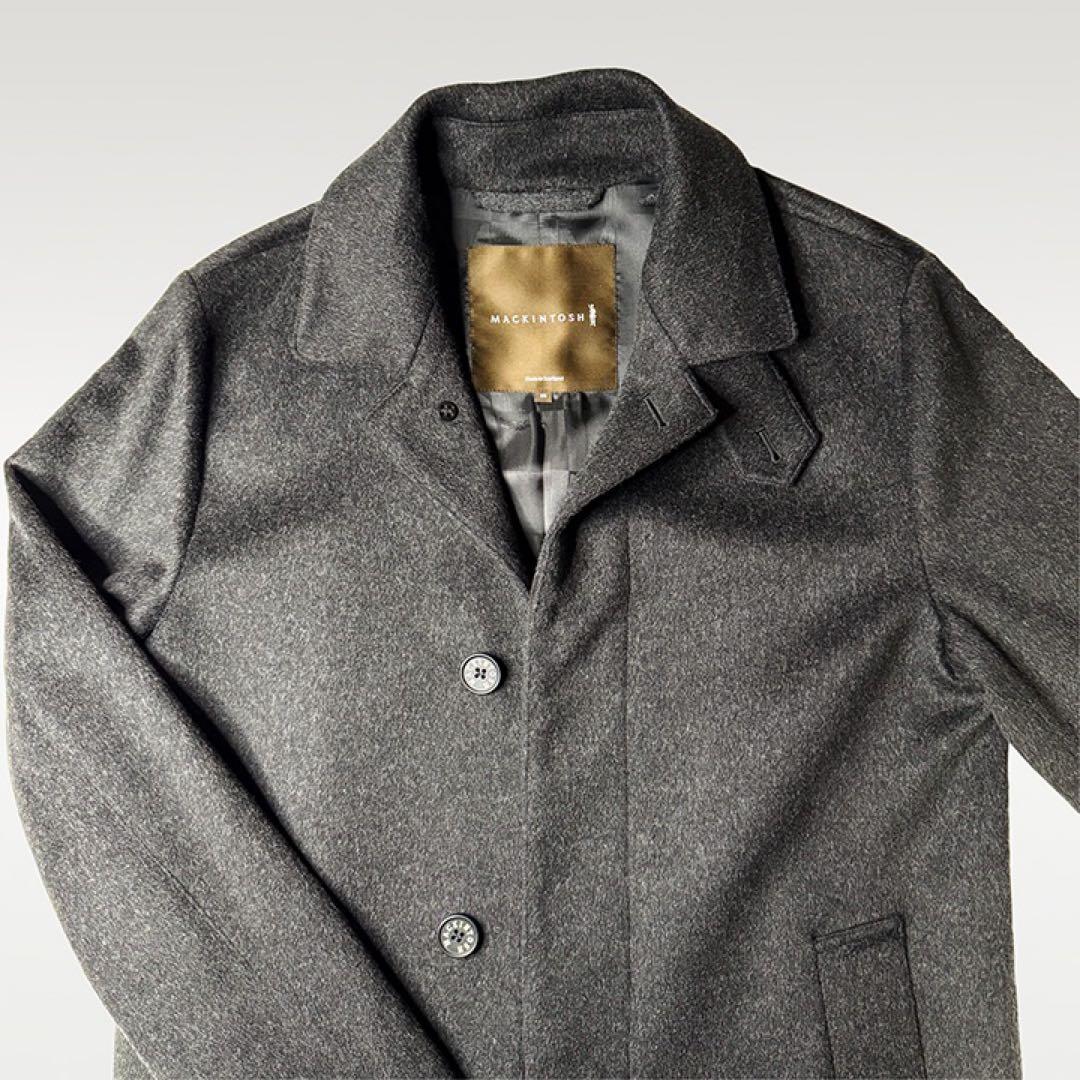 マッキントッシュ MACKINTOSH ウールコート ショート丈　【美品】