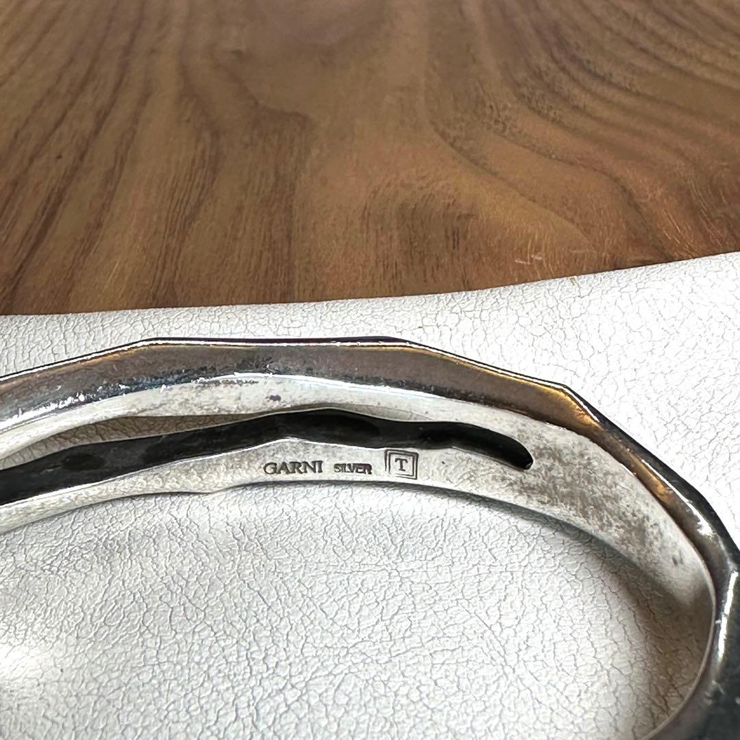 GARNI ガルニ バングル シルバー 925 クロッケリー