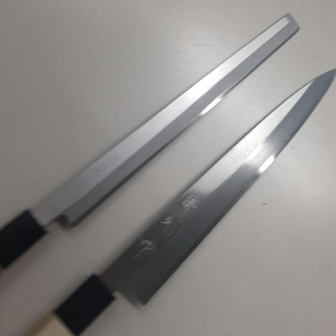 本職用鯉引き 柳刃包丁セット 各240mm