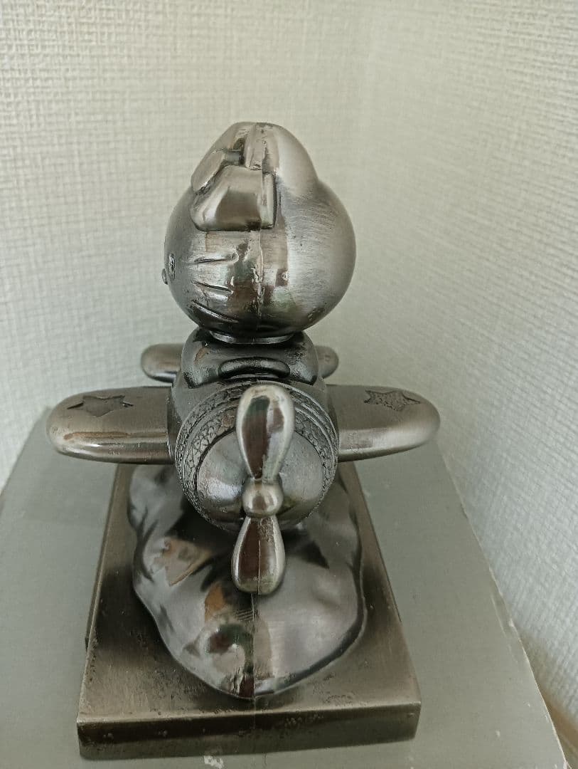 【超希少品】ハローキティ25周年記念『飛行機とパイロット』　フィギュア