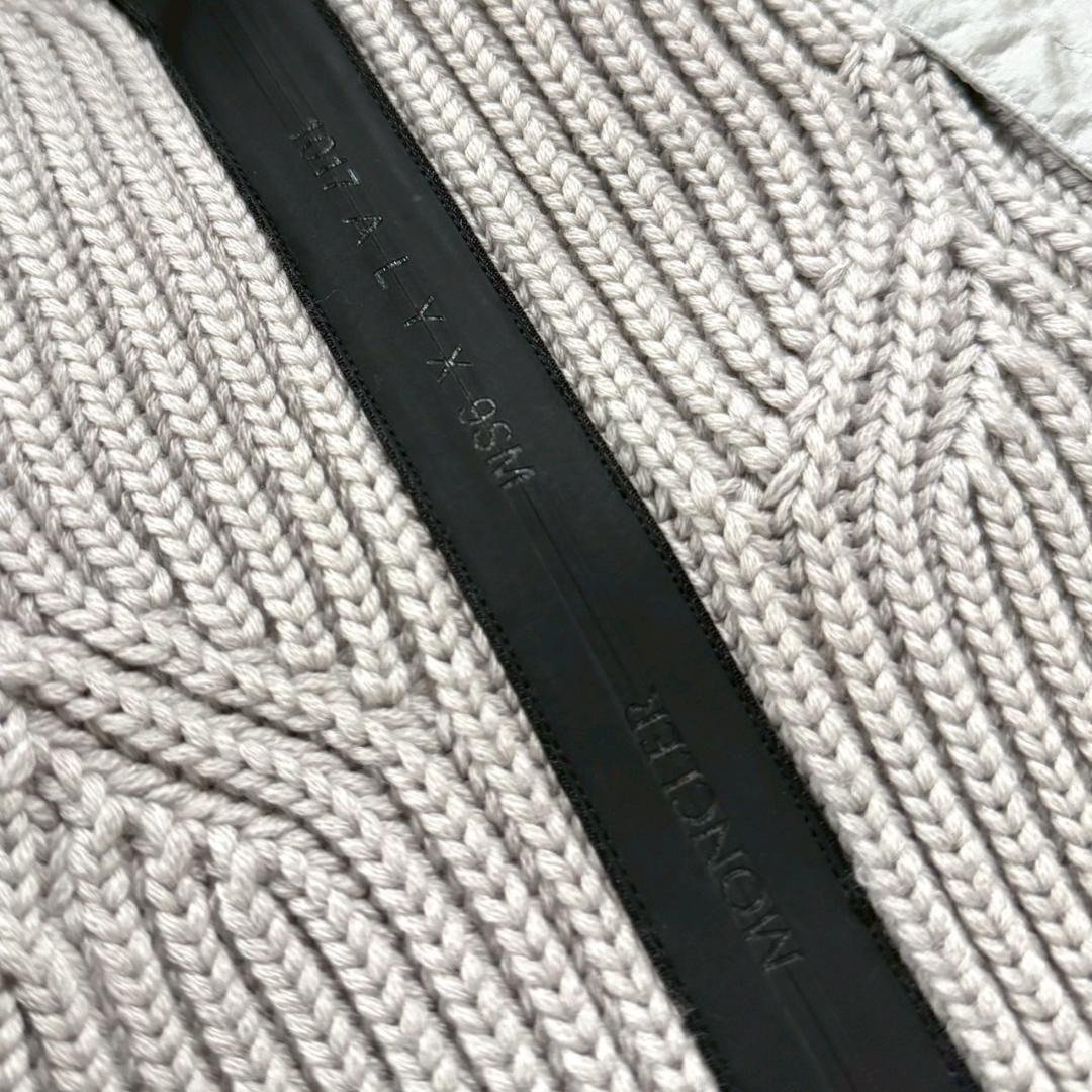 新品 20AW ALYX MONCLER フーデッド ネックウォーマー ウール