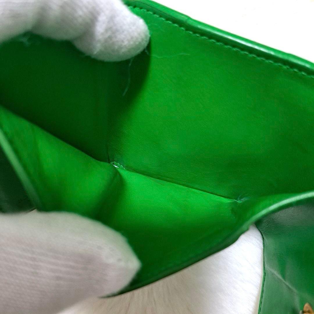 ✨RFID搭載✨ボッテガ　三つ折り　カセット　パラキート　イントレチャート