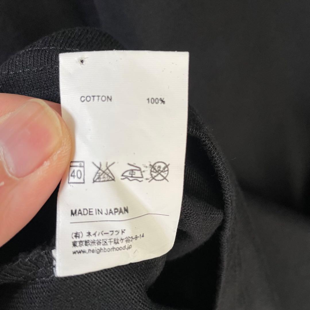 NEIGHBORHOOD Yohji Yamamoto Tシャツ ブラック　M