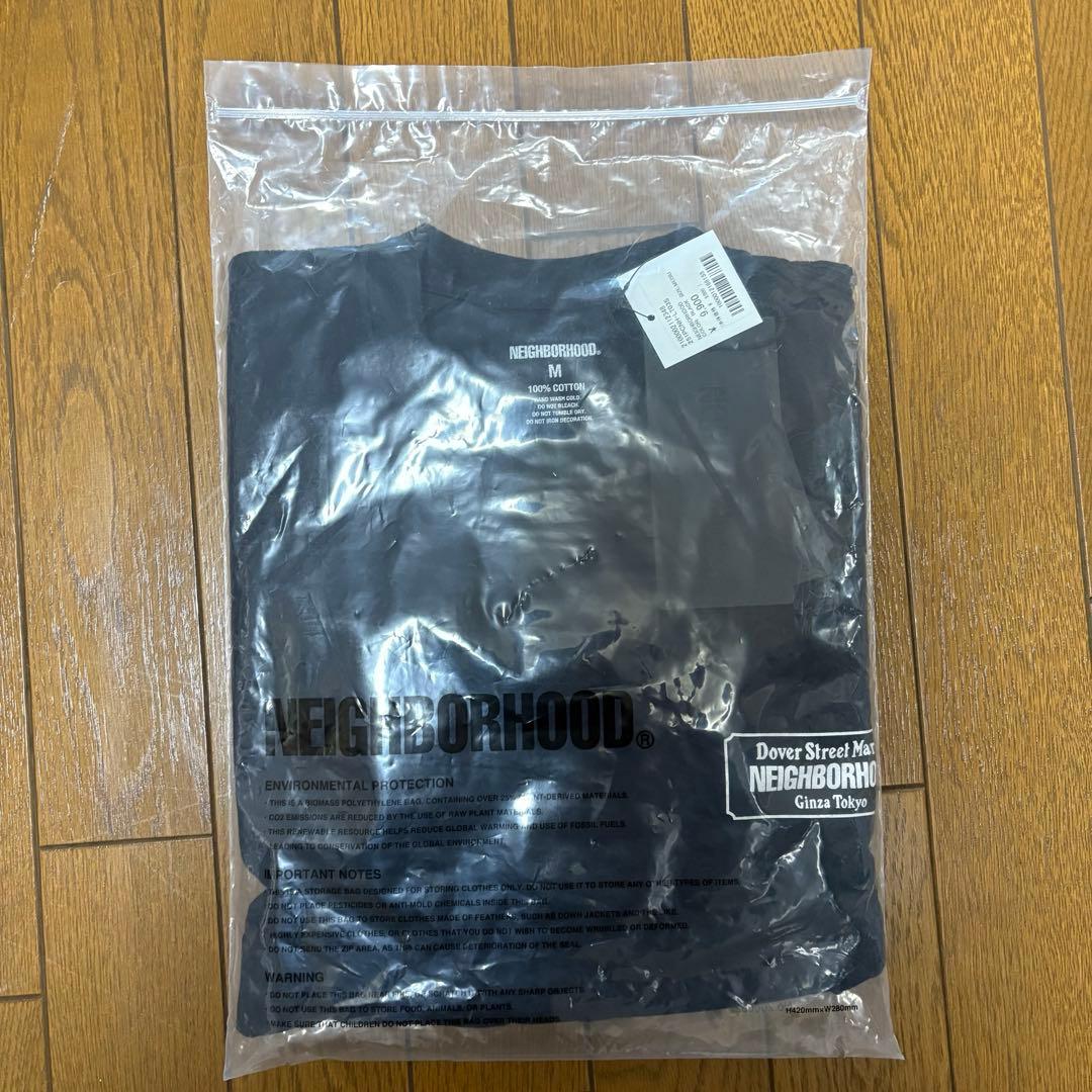 黒M neighborhood dsmg l/s Tee ロンT