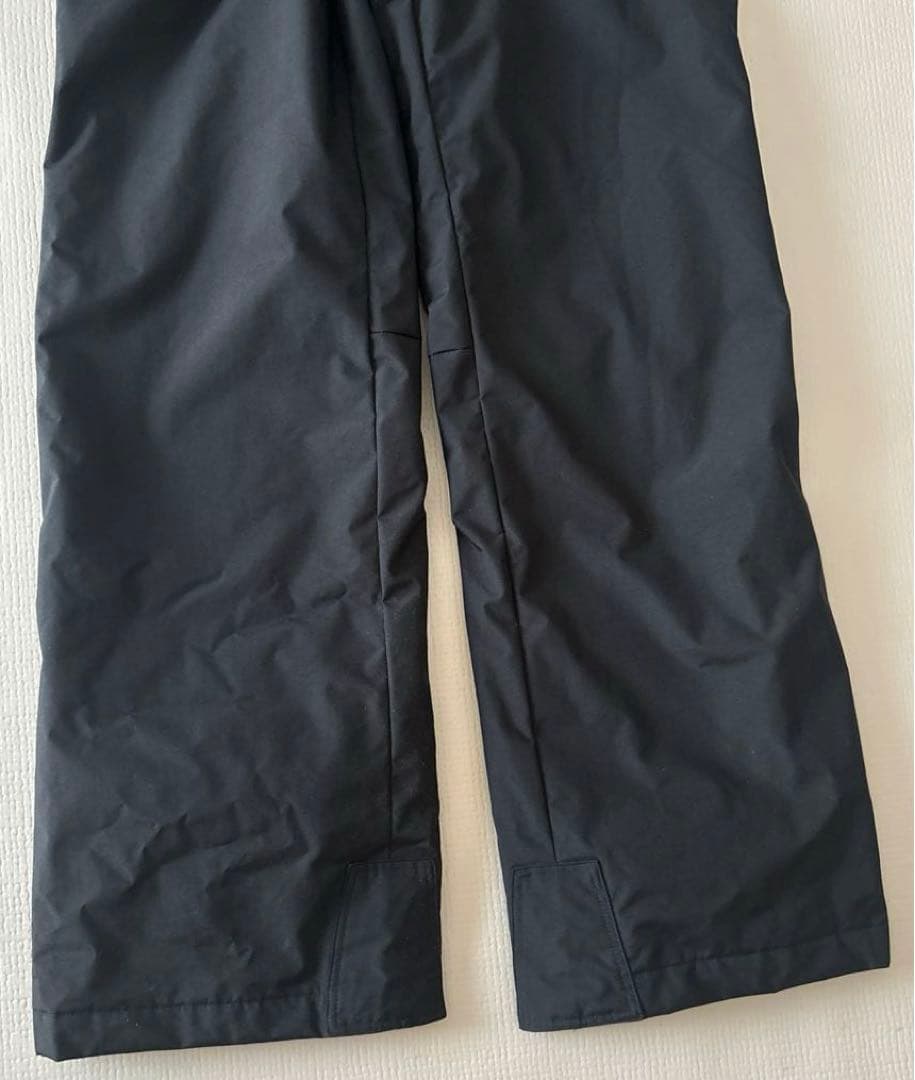 DESCENTE 子ども用スノーボードウェア 上下セット 黒蛍光イエロー 160