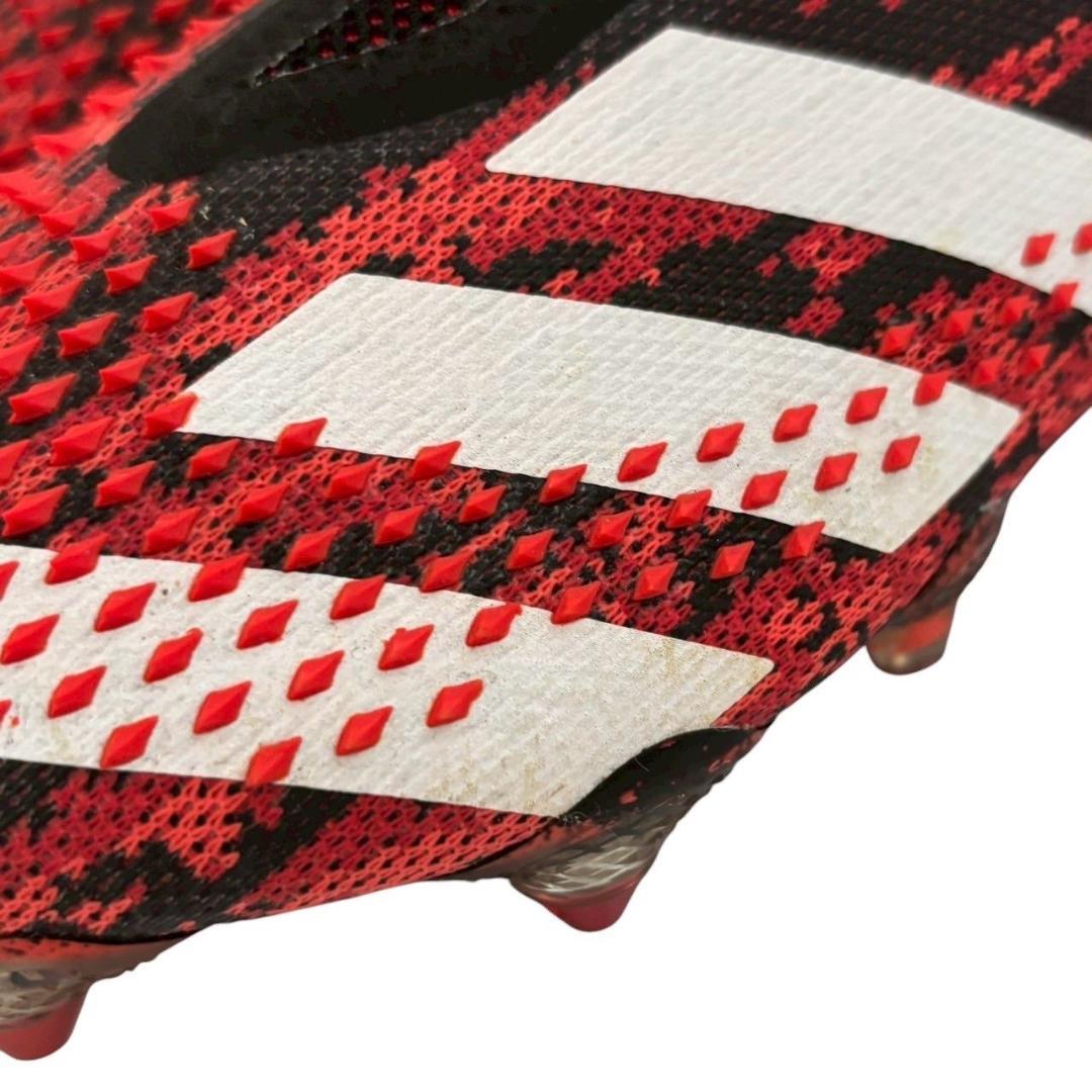 adidas アディダス スパイク 赤 黒 メンズ 26.5cm