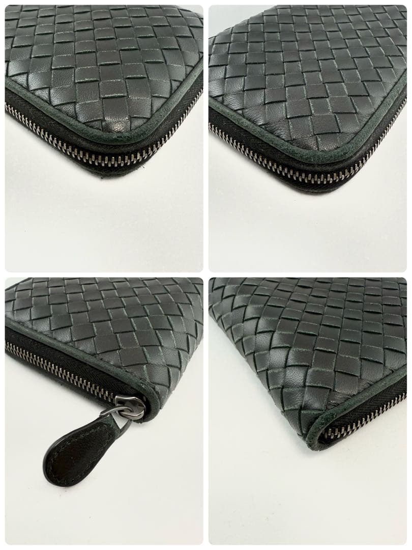 ✨️美品✨️ボッテガヴェネタ ロングウォレット 長財布 ラウンドファスナー 黒