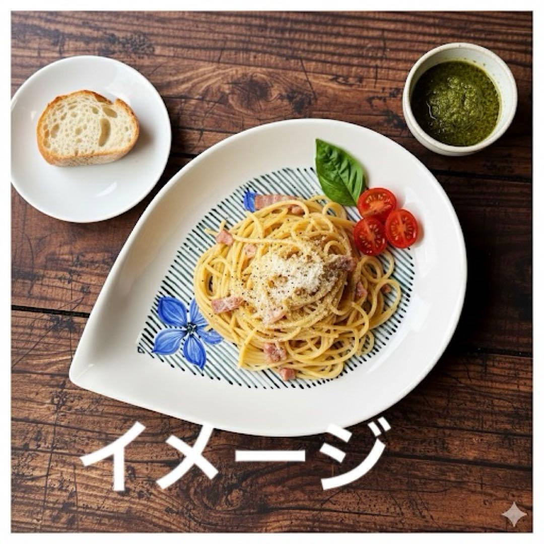 ベトナム バッチャン焼き 新品 雫型のプレート皿ほか