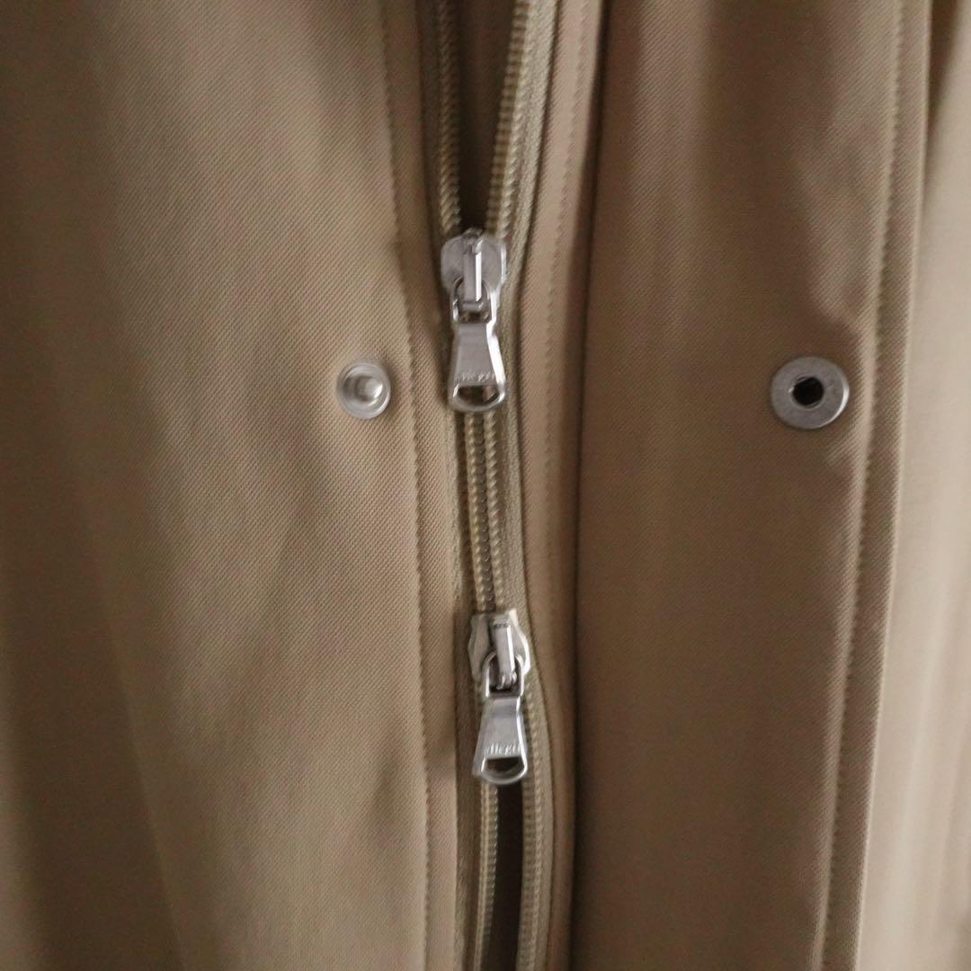 1990s allegri コットンナイロン　スタンドカラーコート　イタリア製