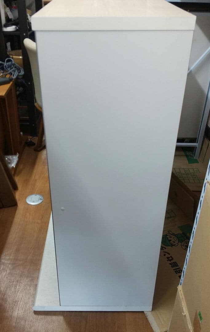 [送料込]美品　ニトリ アルミナ 120KB WH キッチンボード　引取歓迎！！