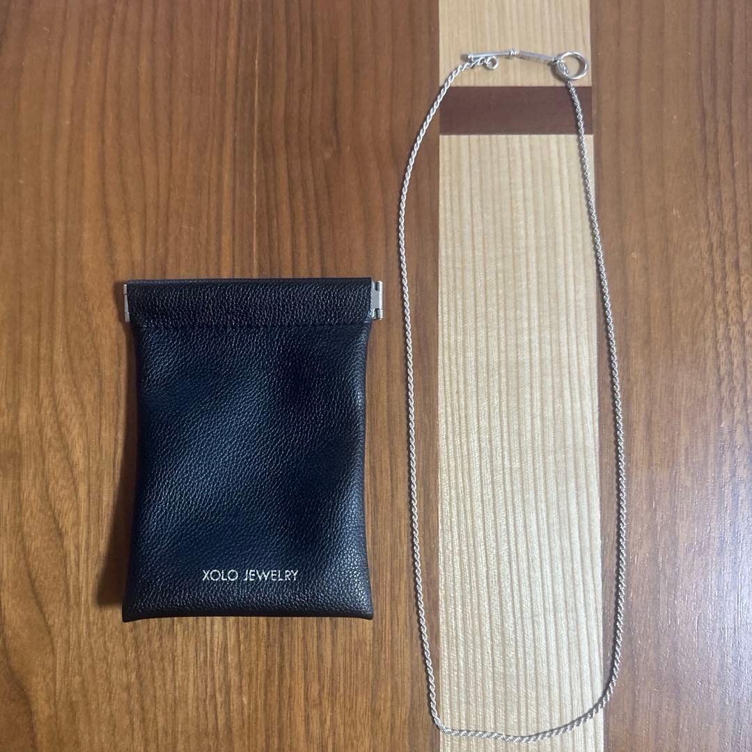XOLO French Rope Link Necklace シルバー