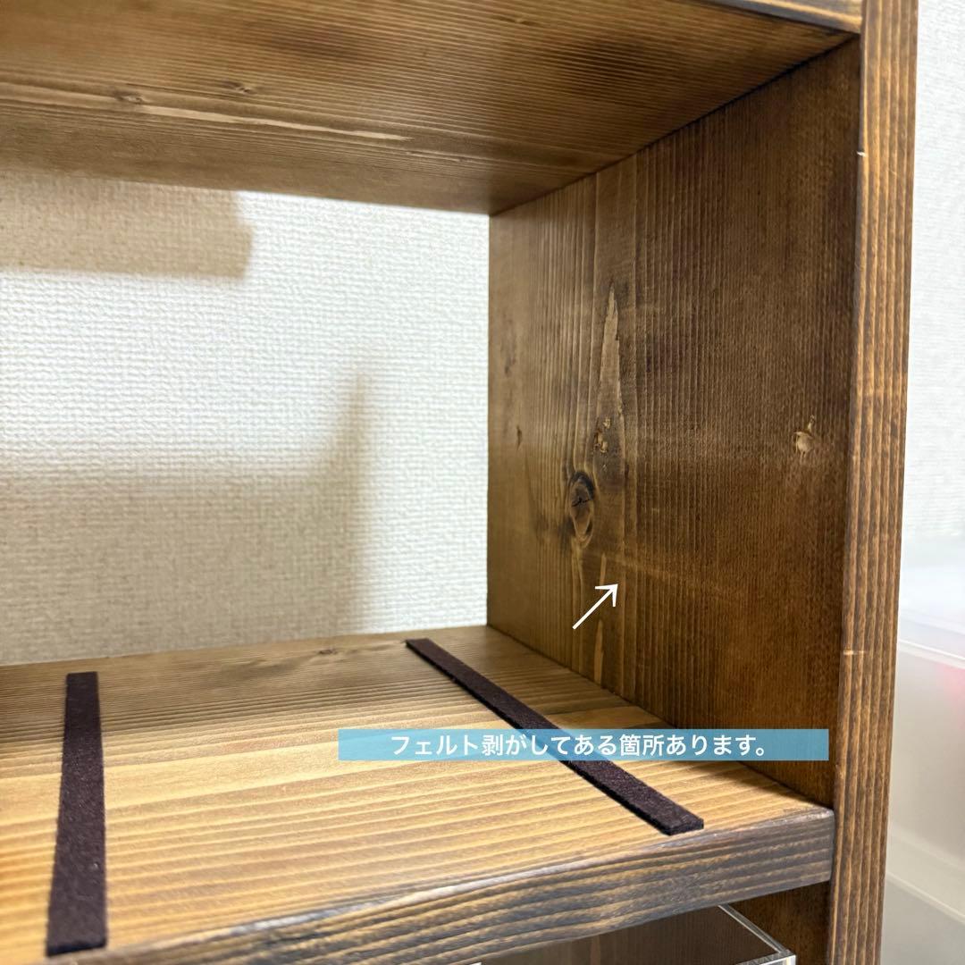 アクリルボックス ディスプレイ棚 オーダーメイド品 飾り棚