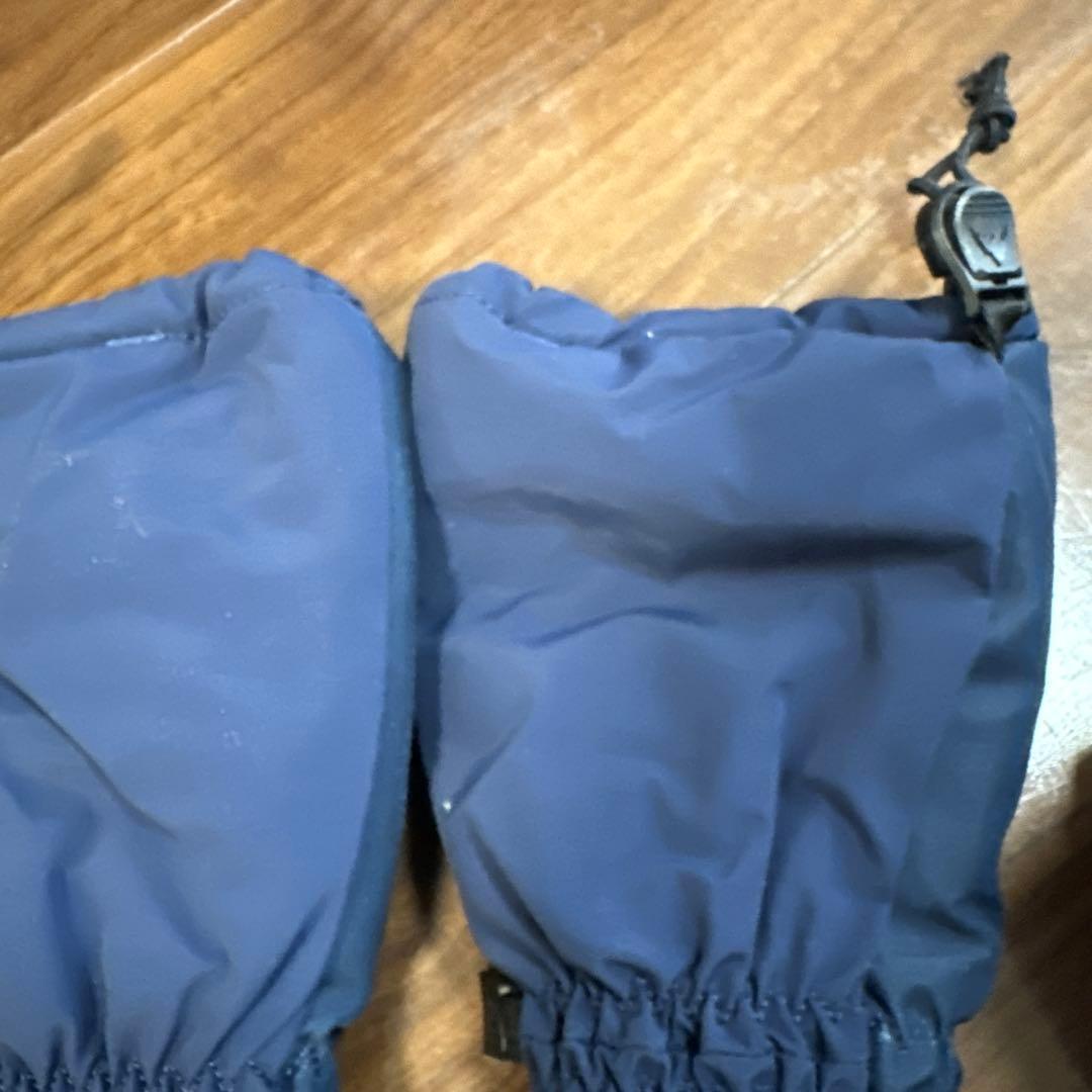 BURTON 子供用スキーウェア 4T ネイビー/ブルー 手袋セットキッズつなぎ