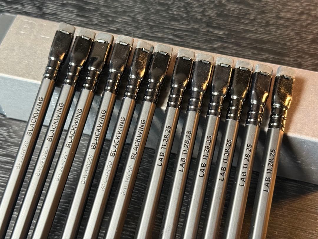 Blackwing 鉛筆 Lab 11.28.25 12本セット