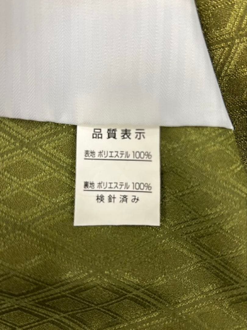 5才　七五三　着物セット　緑兜