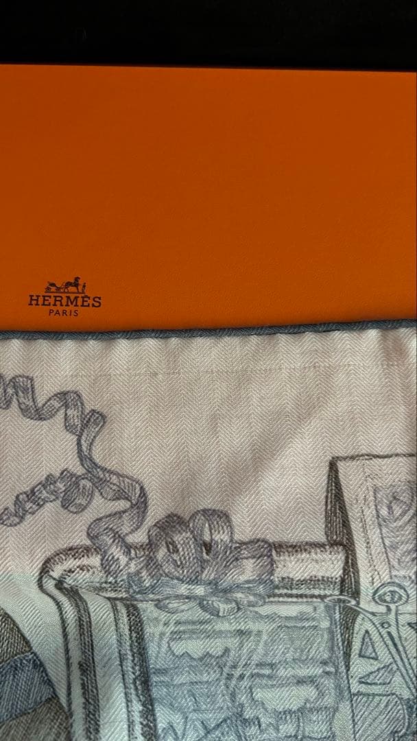 美品　エルメス カレジェアン 《エルメスの世界》　カシシル　カレ140