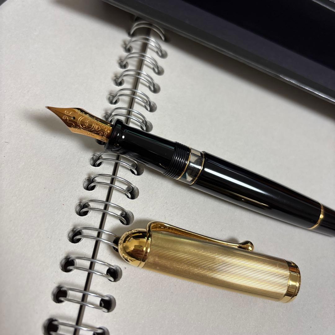 実質未使用 アウロラ 万年筆88 クラシック　F