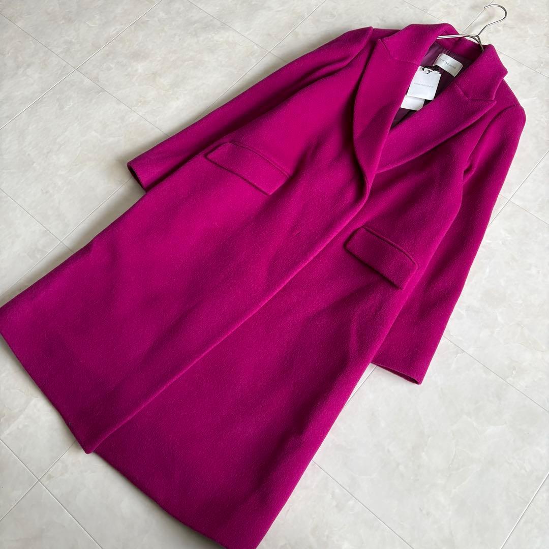 新品タグ付✨PINKY&DIANNE Wビーバーチェスターコート ピンク38