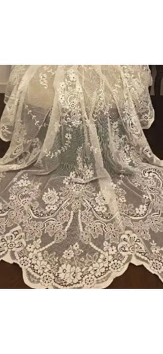 コットン　レース　２枚