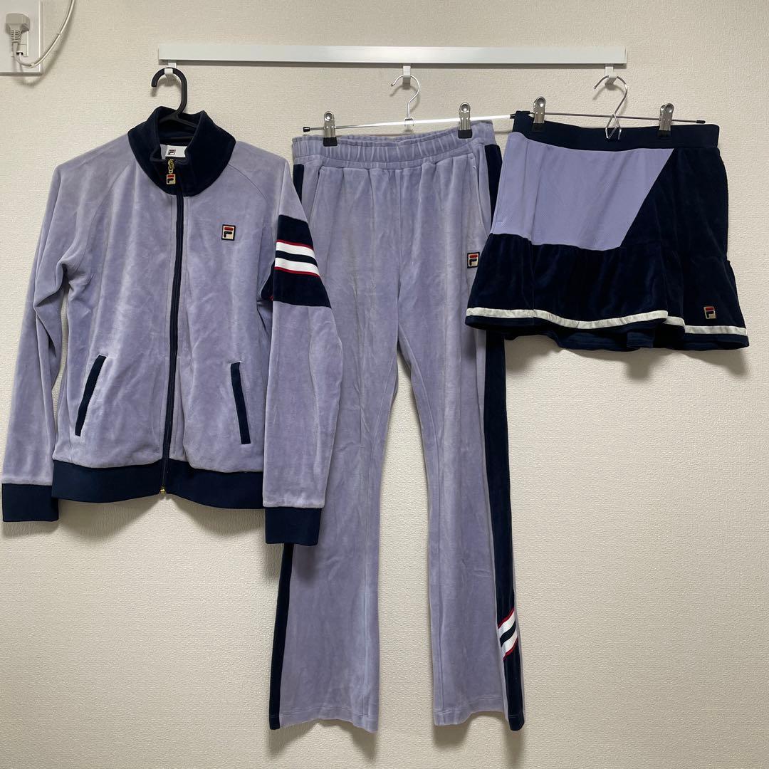 フィラ　ベロア3点セット　Mサイズ